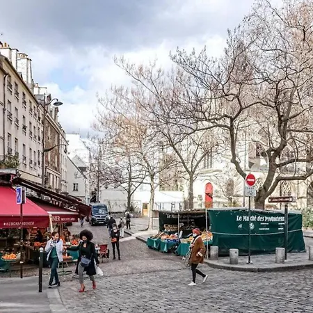 Appartamento Alice - Design Loft Historic Passage Mouffetard Pedestrian Parigi